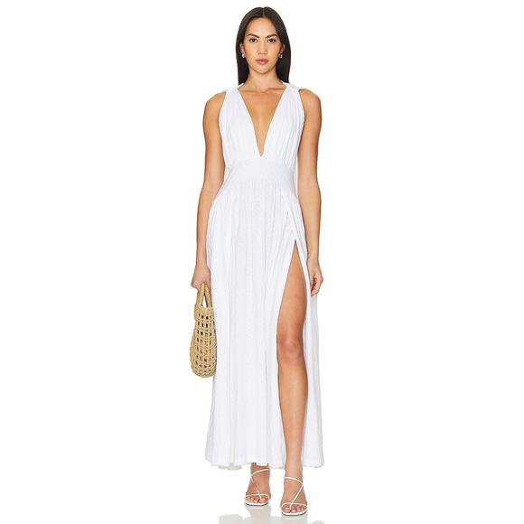 Free People Selena V-Neck Maxi Dress - XS - Picture 1 of 4